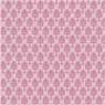 Dollhouse Miniature 1/2In Scale Wallpaper: Brocade, Mauve